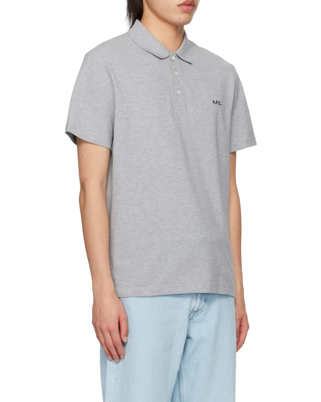 Logo Embroidered Short-Sleeved Polo Shirt