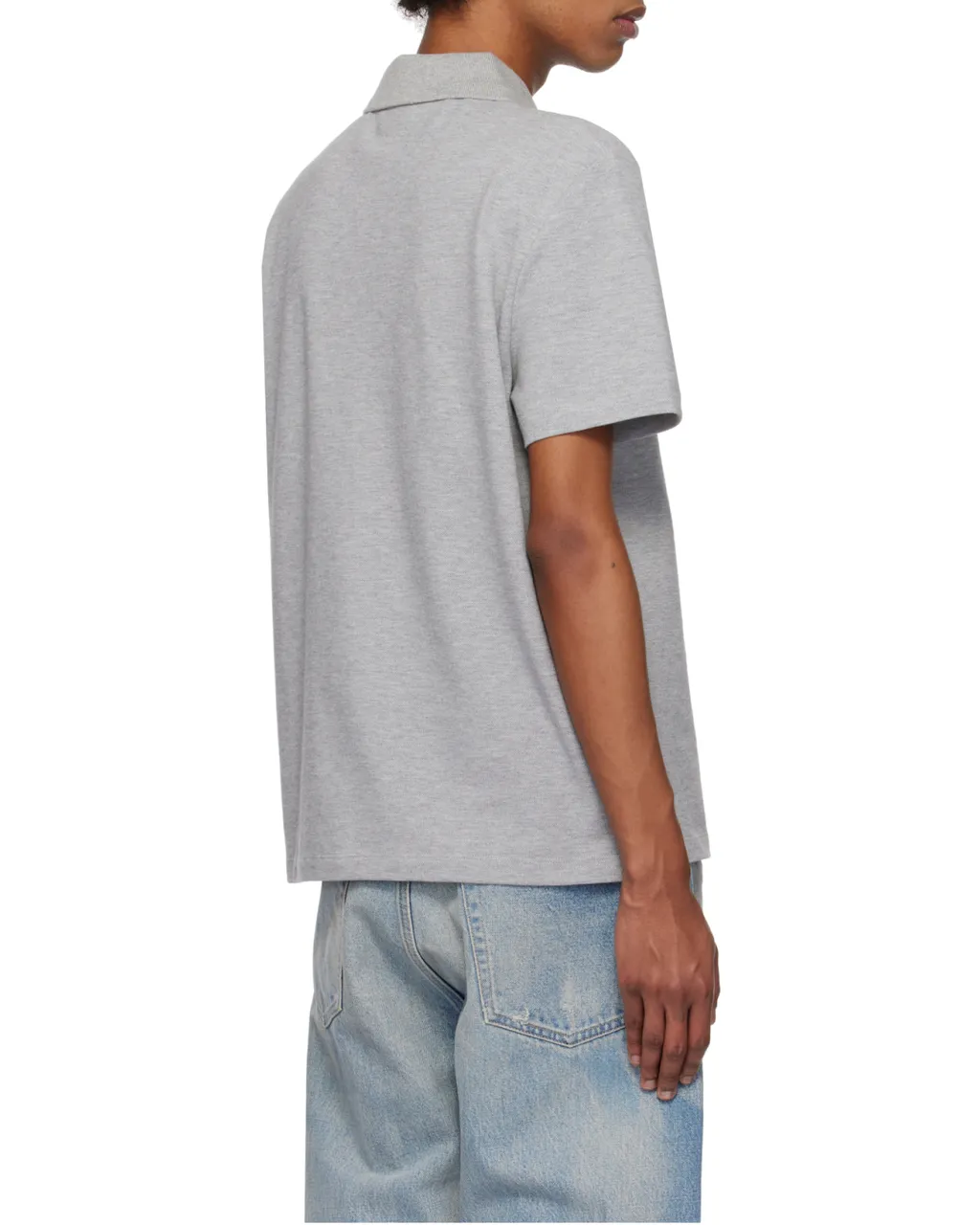 Logo Embroidered Short-Sleeved Polo Shirt