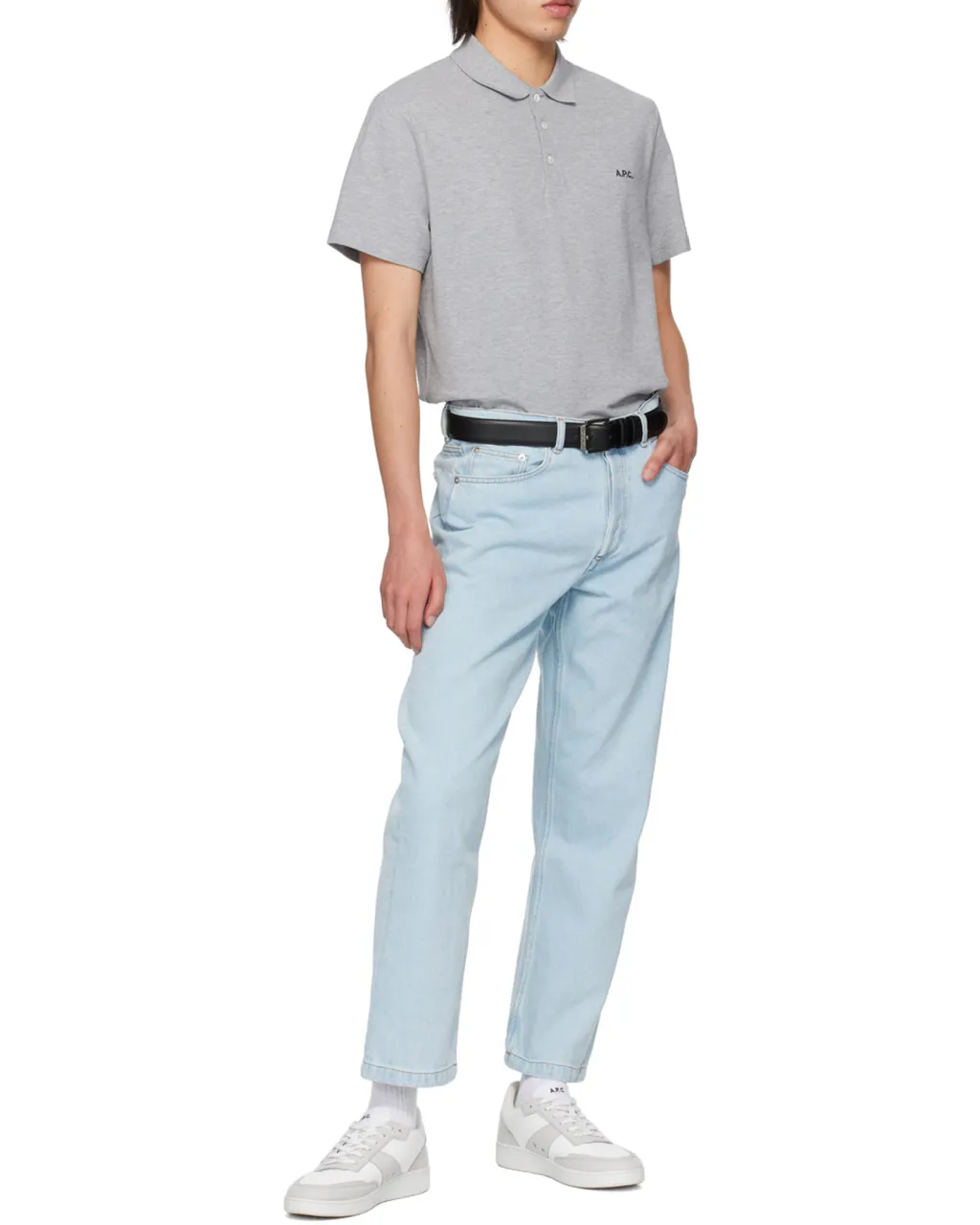 Logo Embroidered Short-Sleeved Polo Shirt