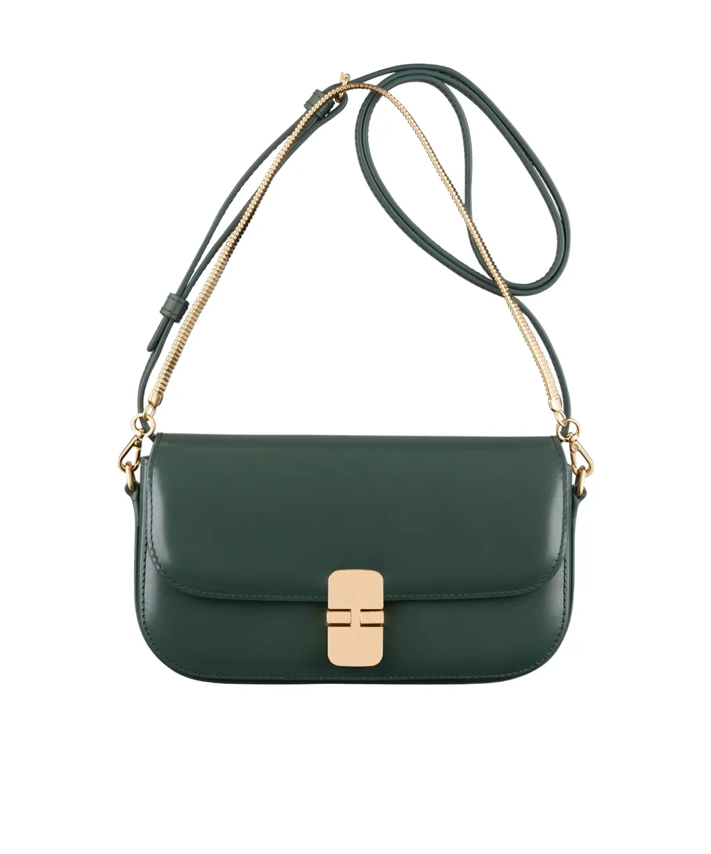 Chain-Linked Shoulder Bag
