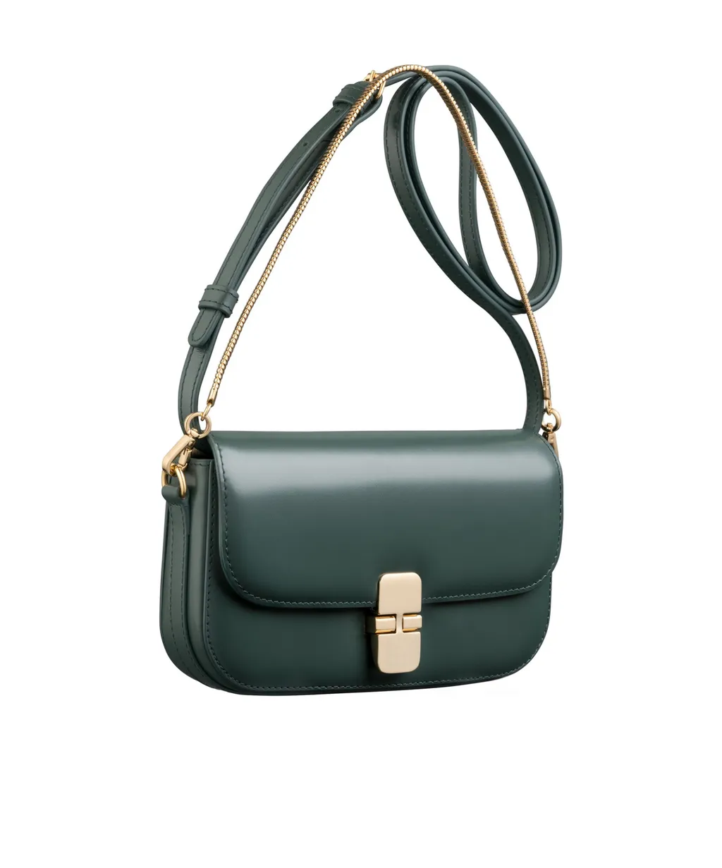 Chain-Linked Shoulder Bag