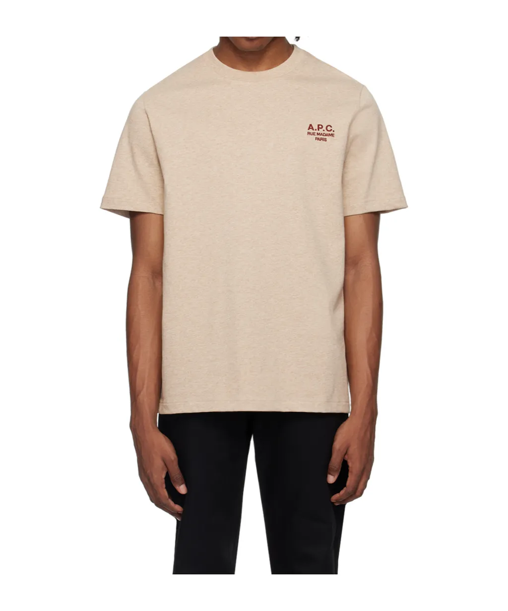 Round Collar Logo T-Shirt