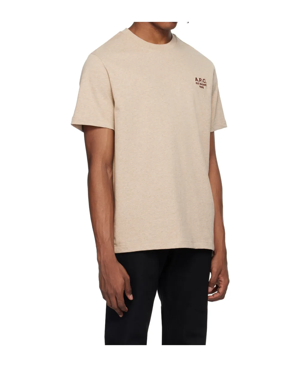 Round Collar Logo T-Shirt