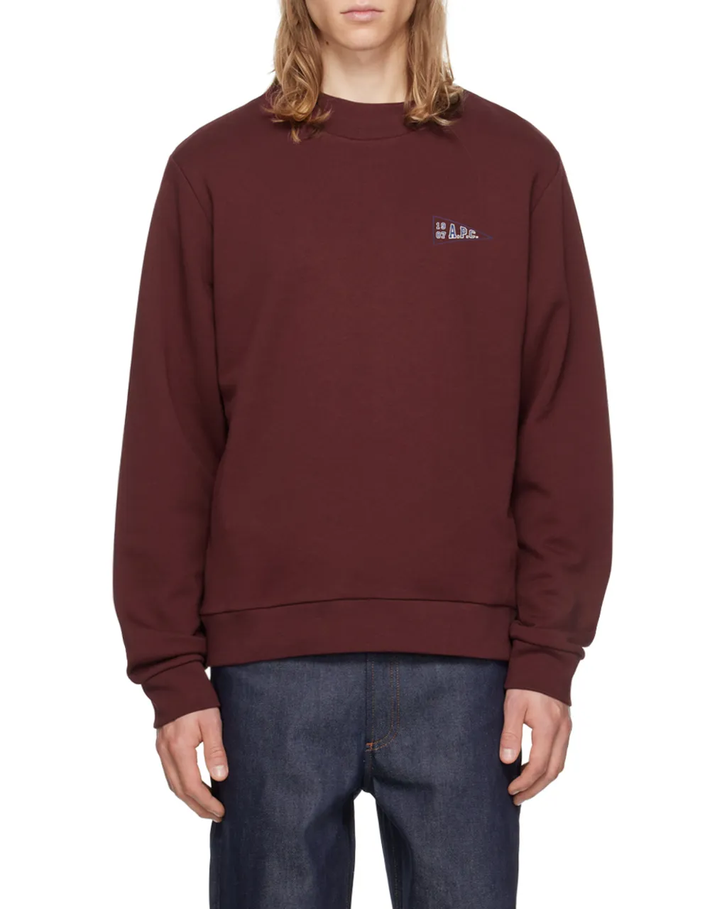 Embroidered Logo Cotton Jumper