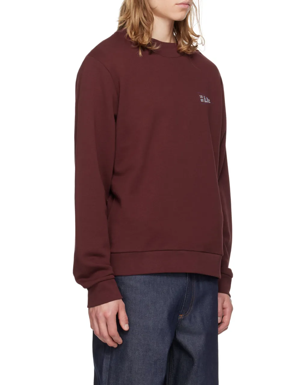 Embroidered Logo Cotton Jumper