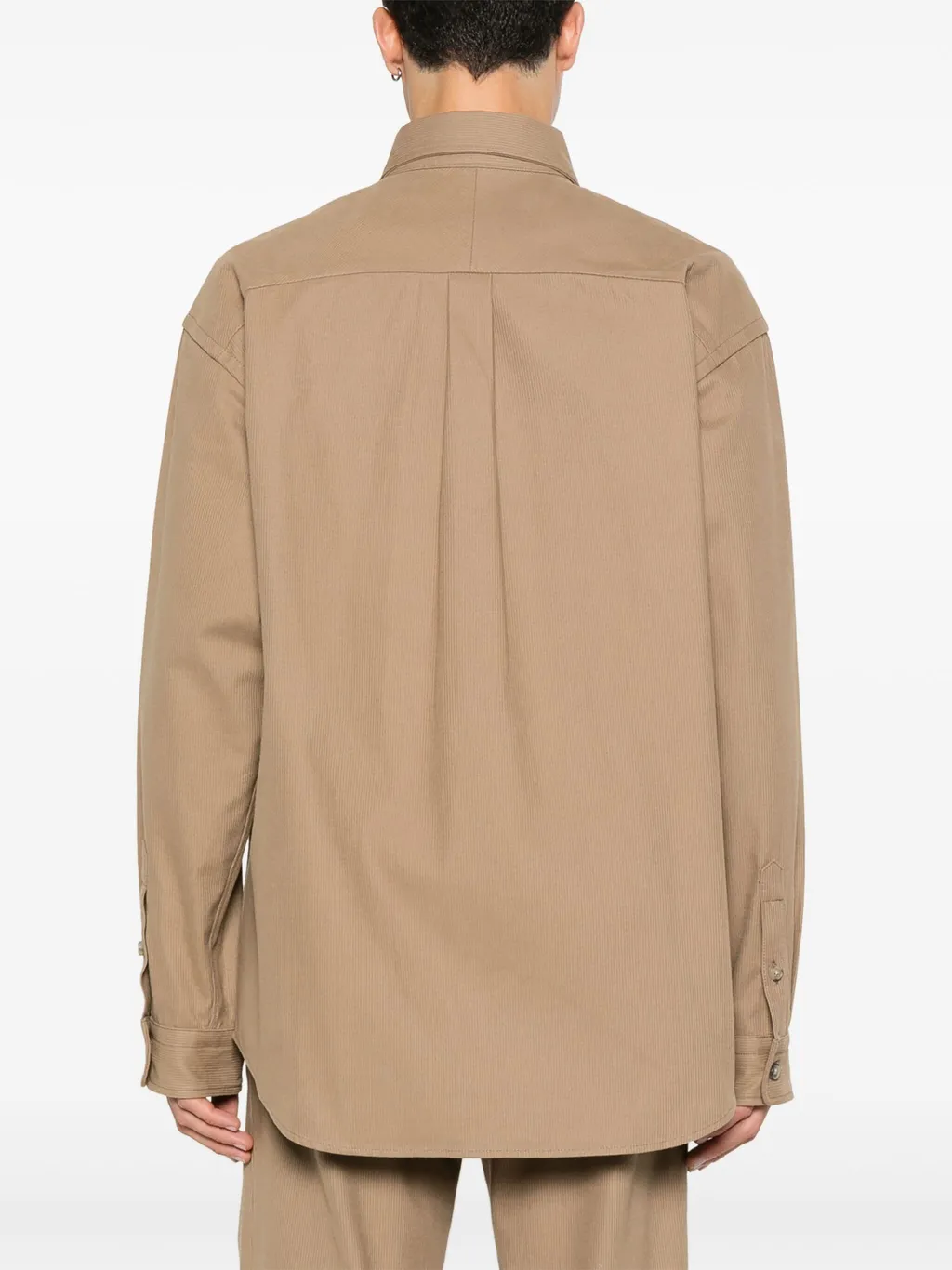 Emelien Curved Hem Shirt