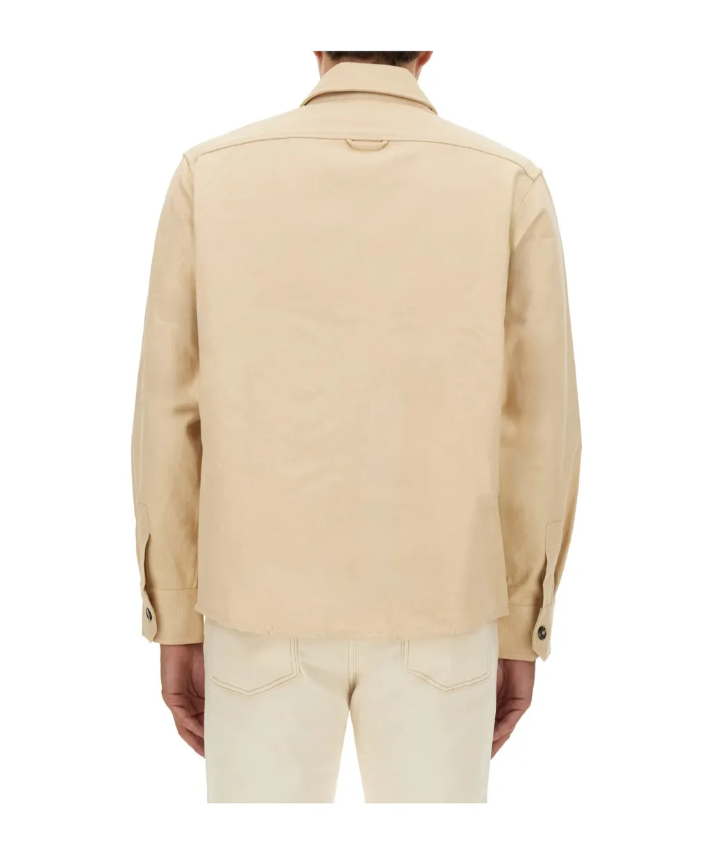 Buttoned Long-Sleeved Shirt