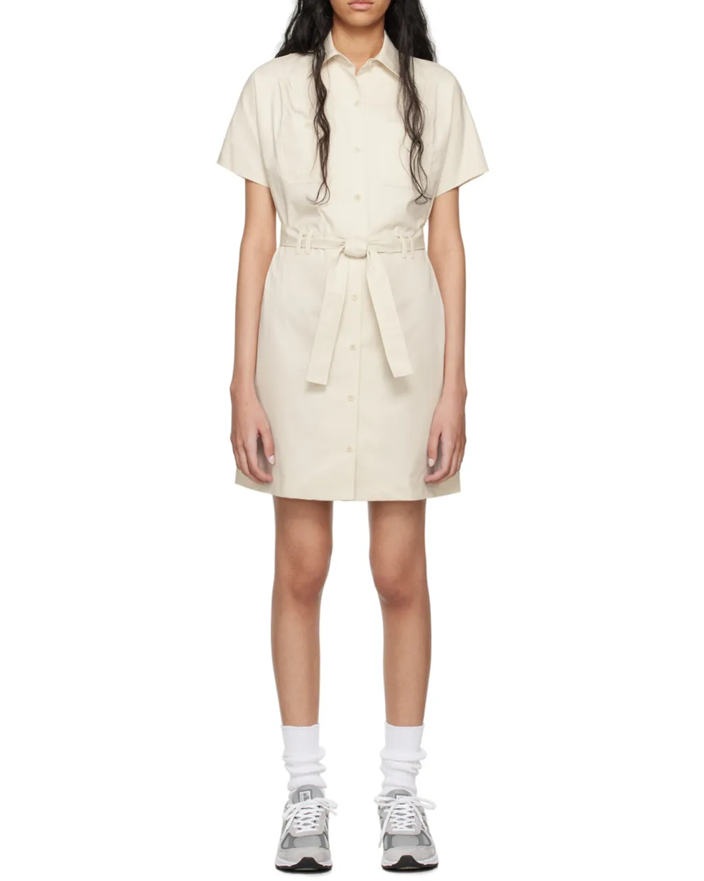 Drew Courte Mini Shirt Dress