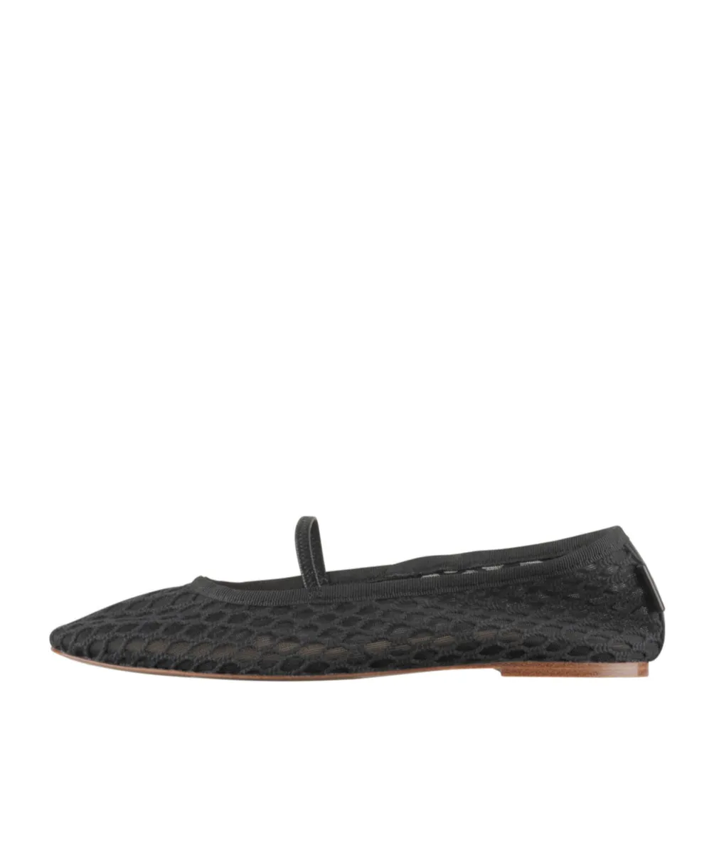 Swan Round Toe Ballerinas