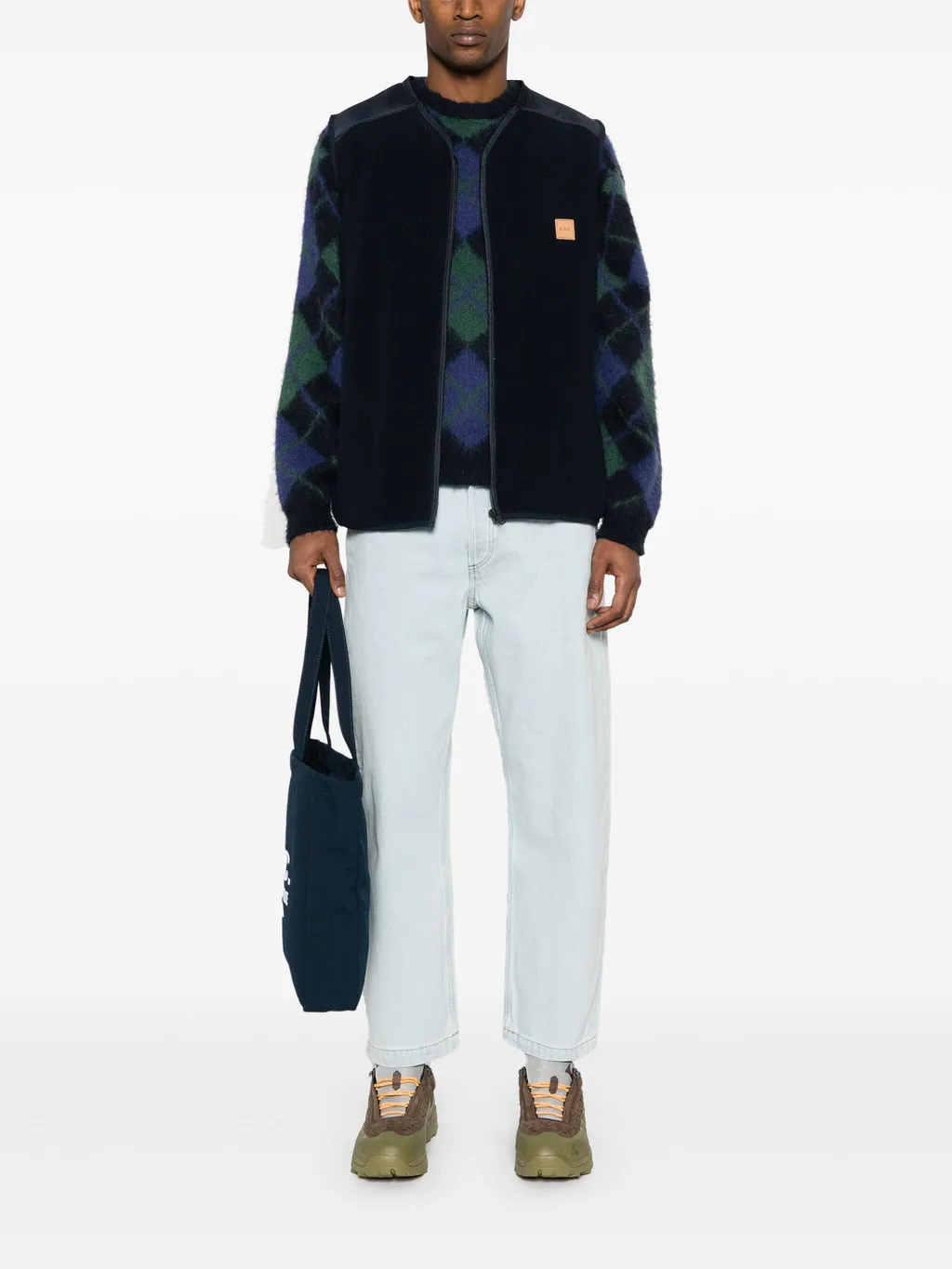 Mid-Rise Cropped Jeans