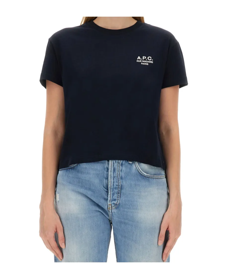 Logo Embroidered Crewneck T-Shirt