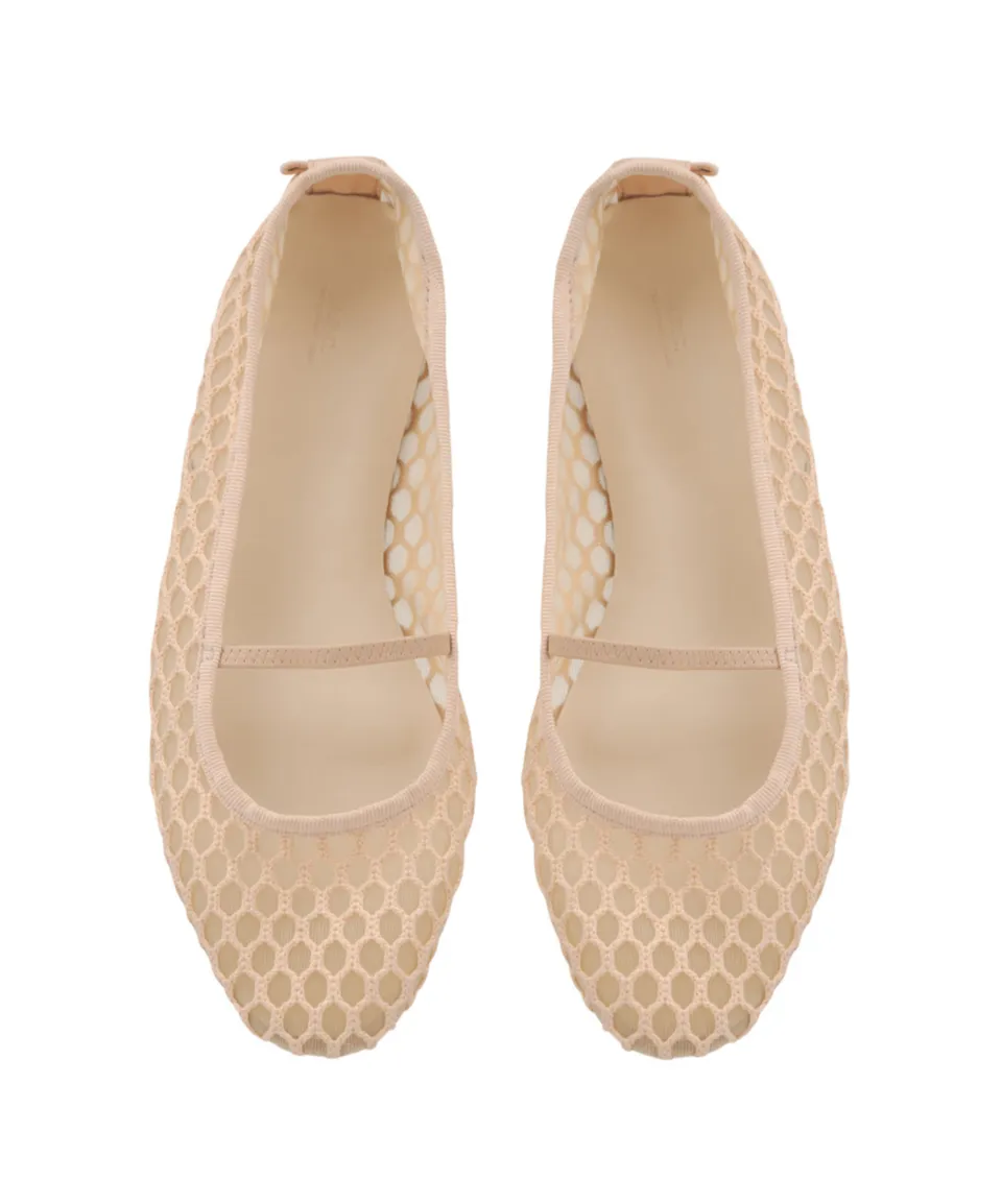Swan Ballet Flats
