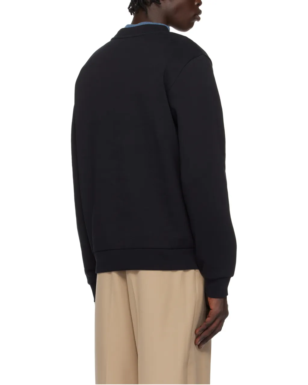 Logo Embroidered Crewneck Sweatshirt