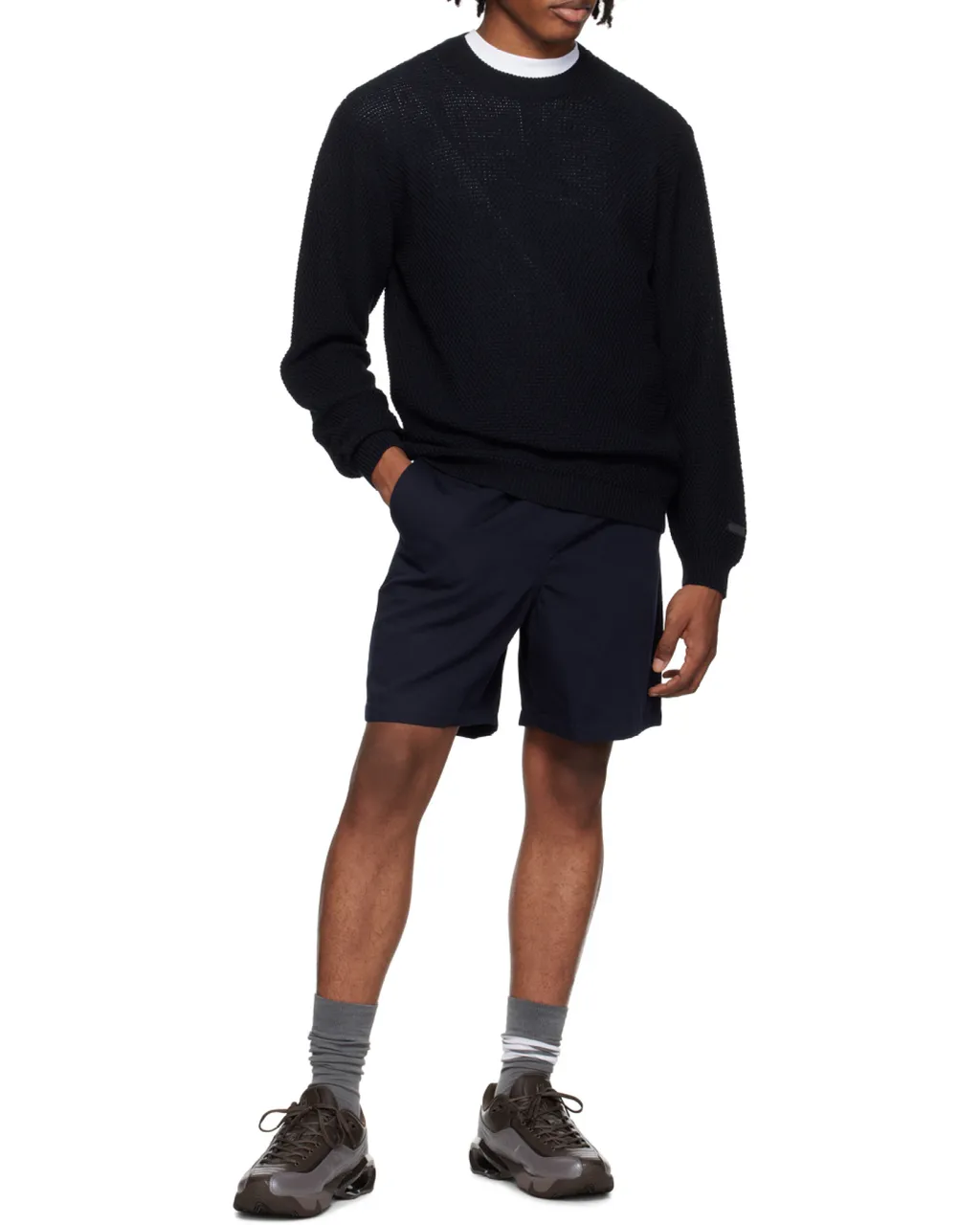 Crewneck Long-Sleeved Jumper