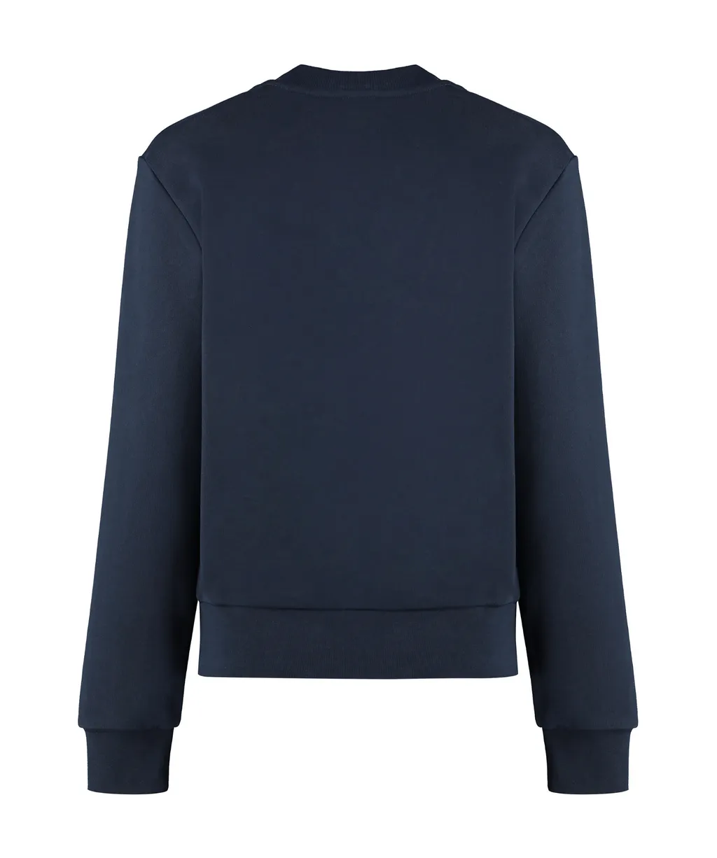 Rue Madame Logo Embroidered Crewneck Sweatshirt