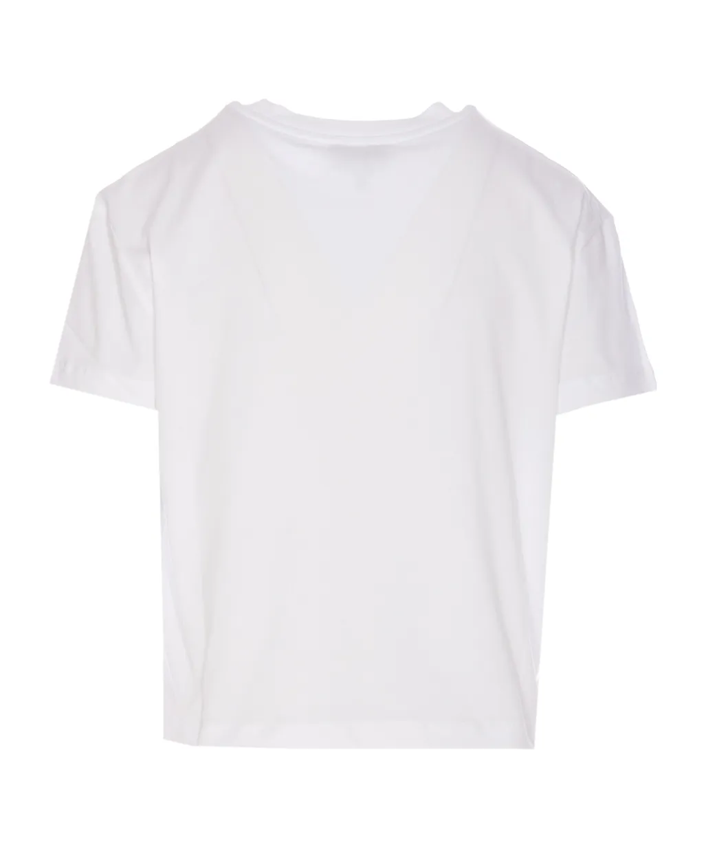 Logo Embroidered Crewneck T-Shirt