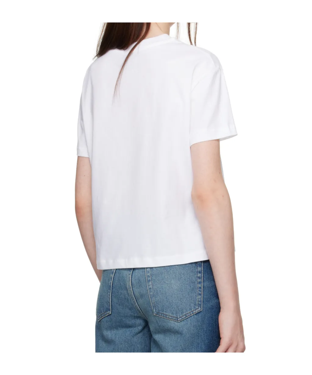 Logo Embroidered Crewneck T-Shirt