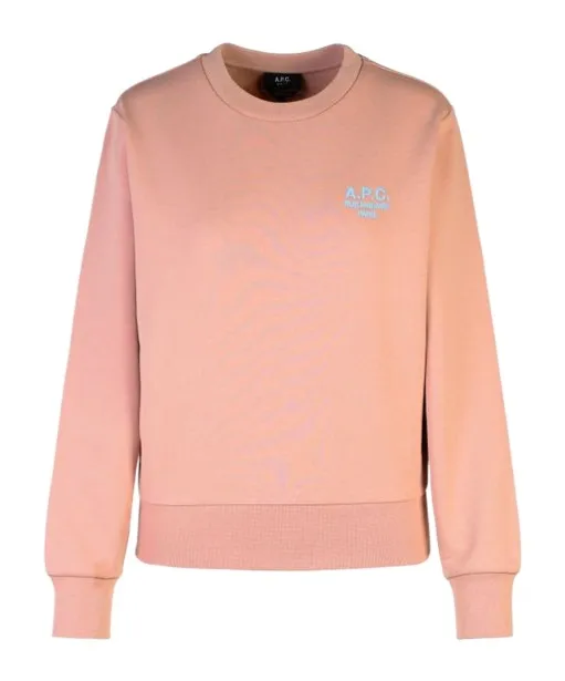 Rue Madame Logo Embroidered Crewneck Sweatshirt