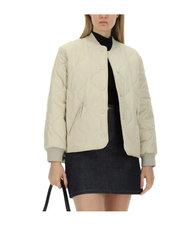 Quilted Buttoned Jacket