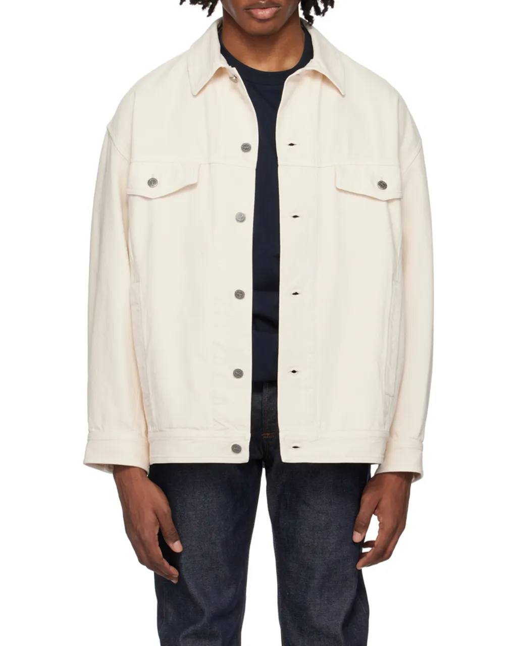 Elvis Buttoned Denim Jacket