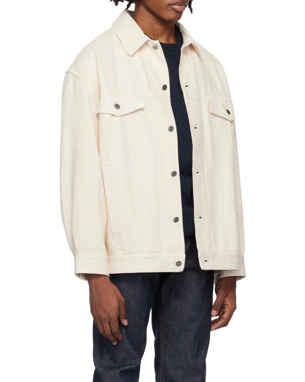 Elvis Buttoned Denim Jacket