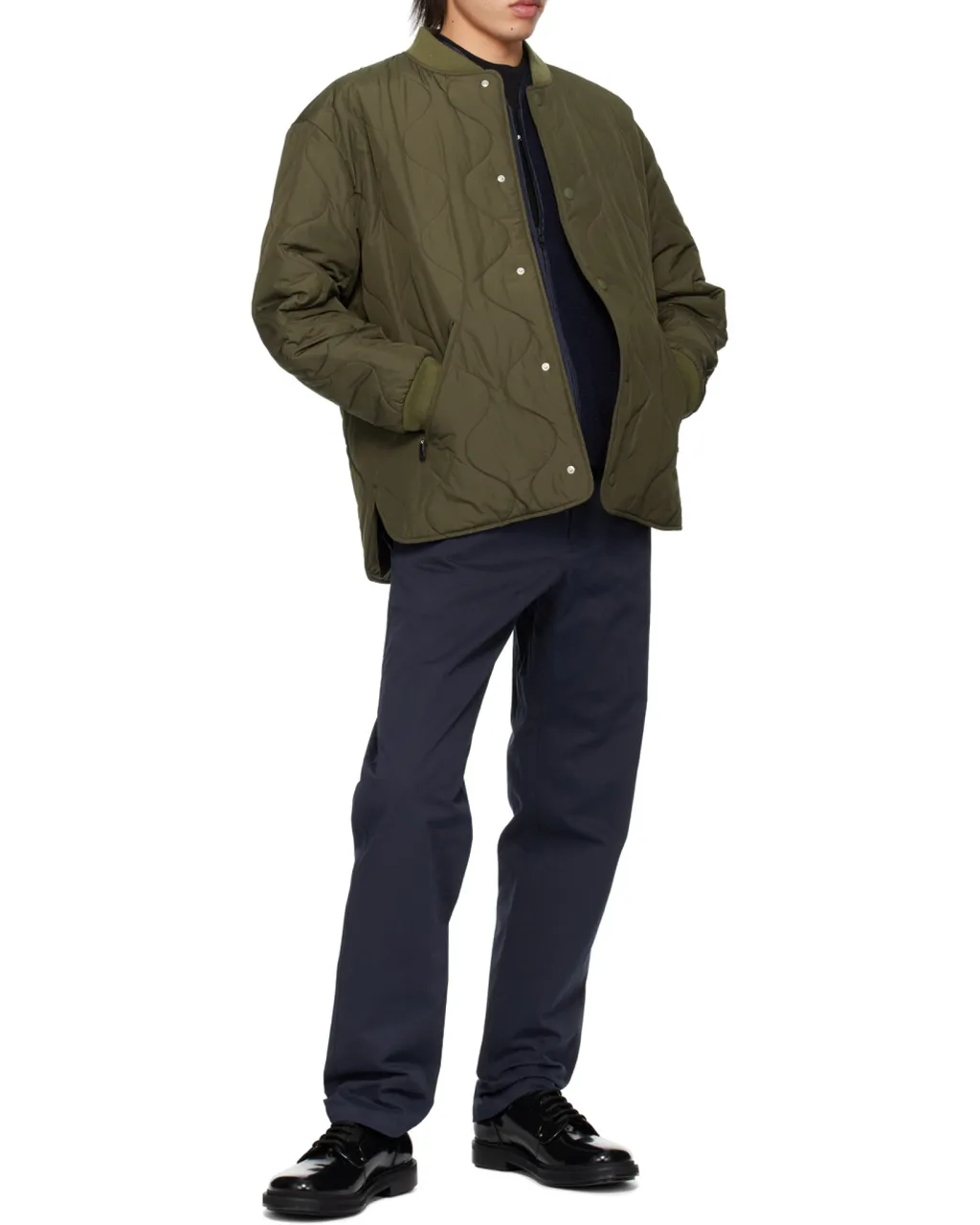 Quilted Bomber Jacket