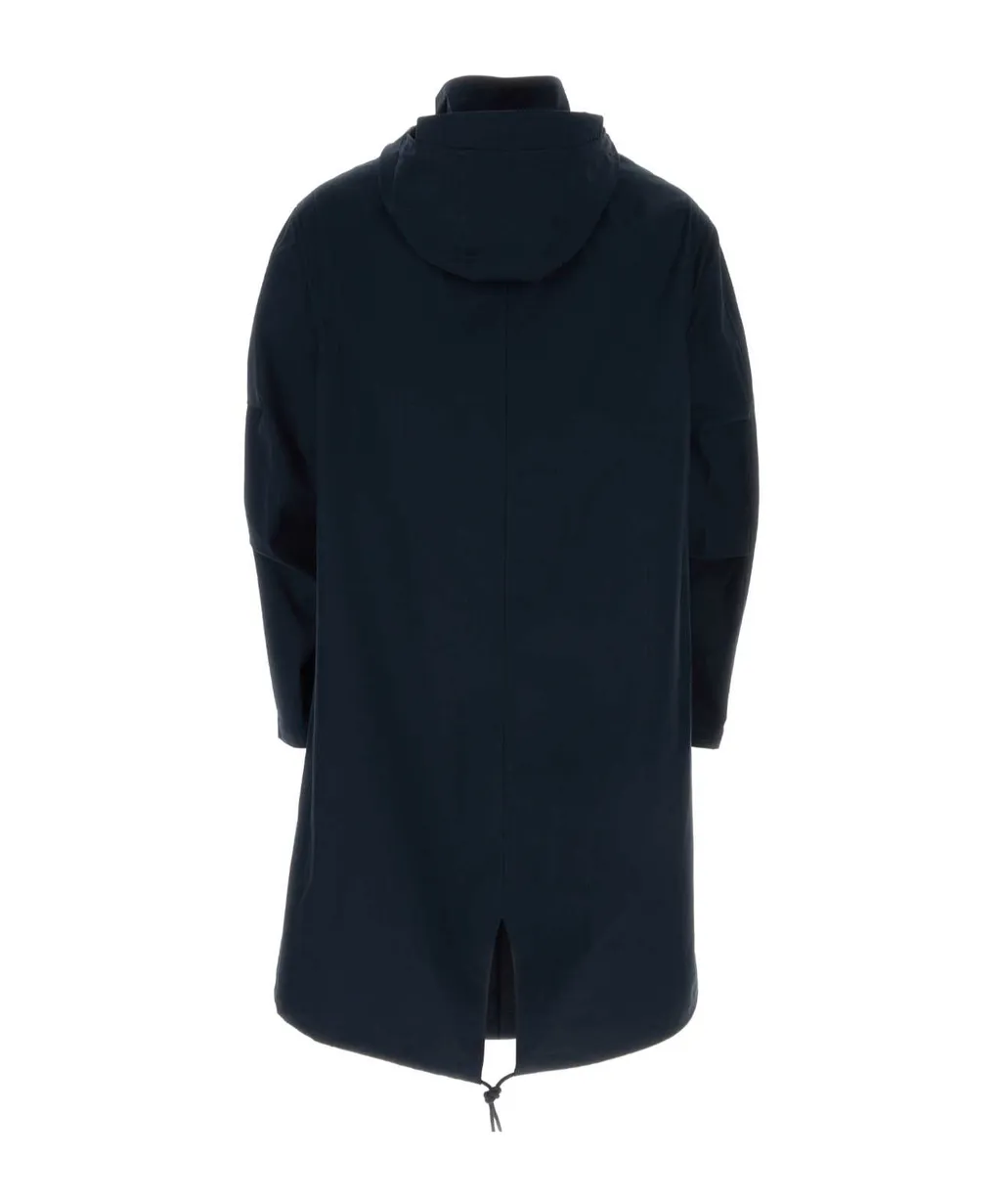 Drawstring Hooded Parka