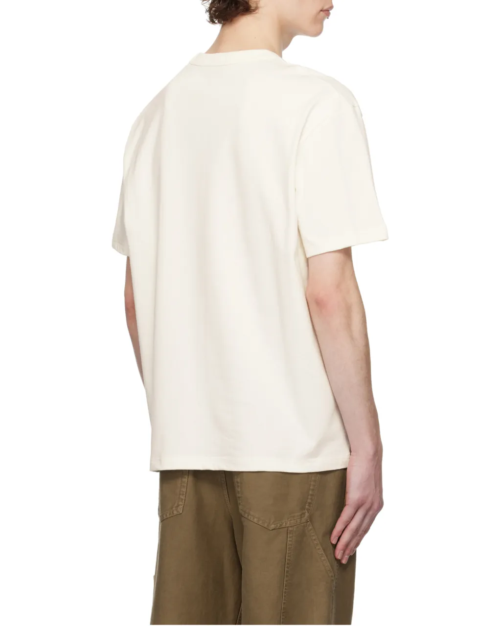Logo Embroidered Crewneck T-Shirt