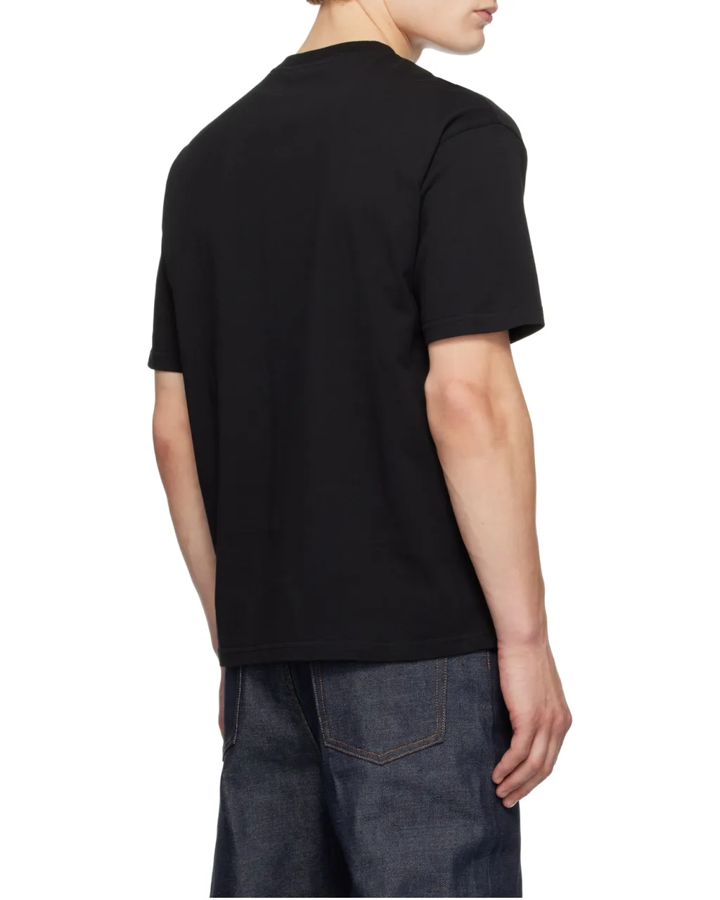 Logo Embroidered Crewneck T-Shirt