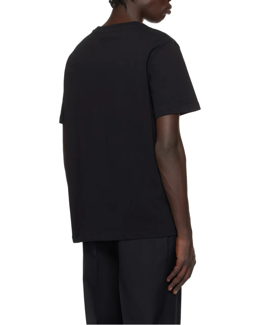 Logo Embroidered Crewneck T-Shirt