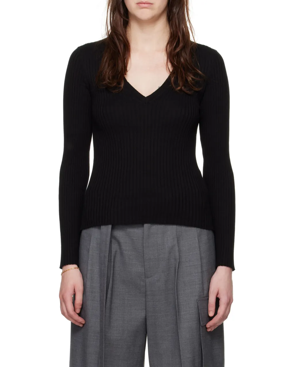 Camille Chunky-Ribbed Jumper