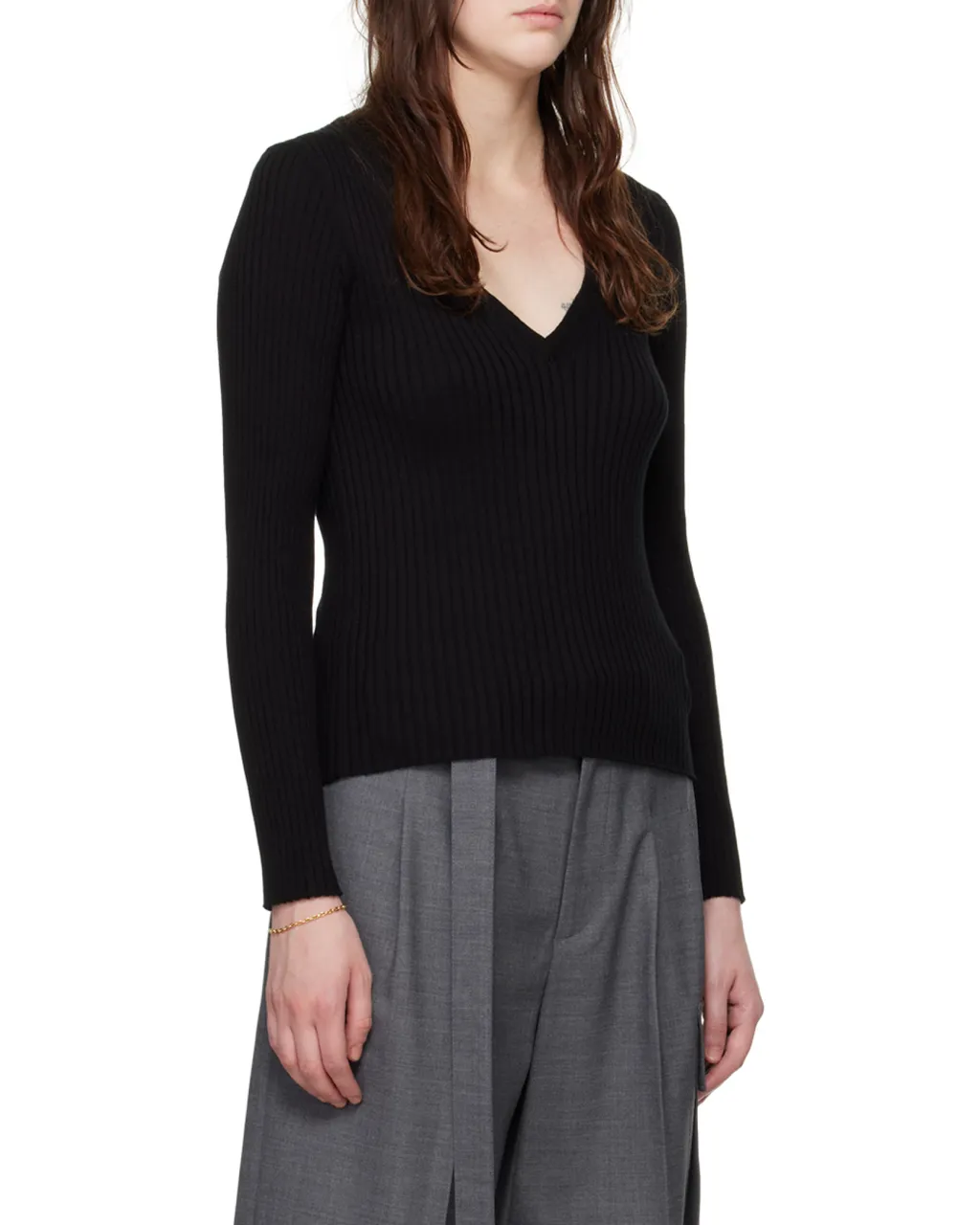 Camille Chunky-Ribbed Jumper