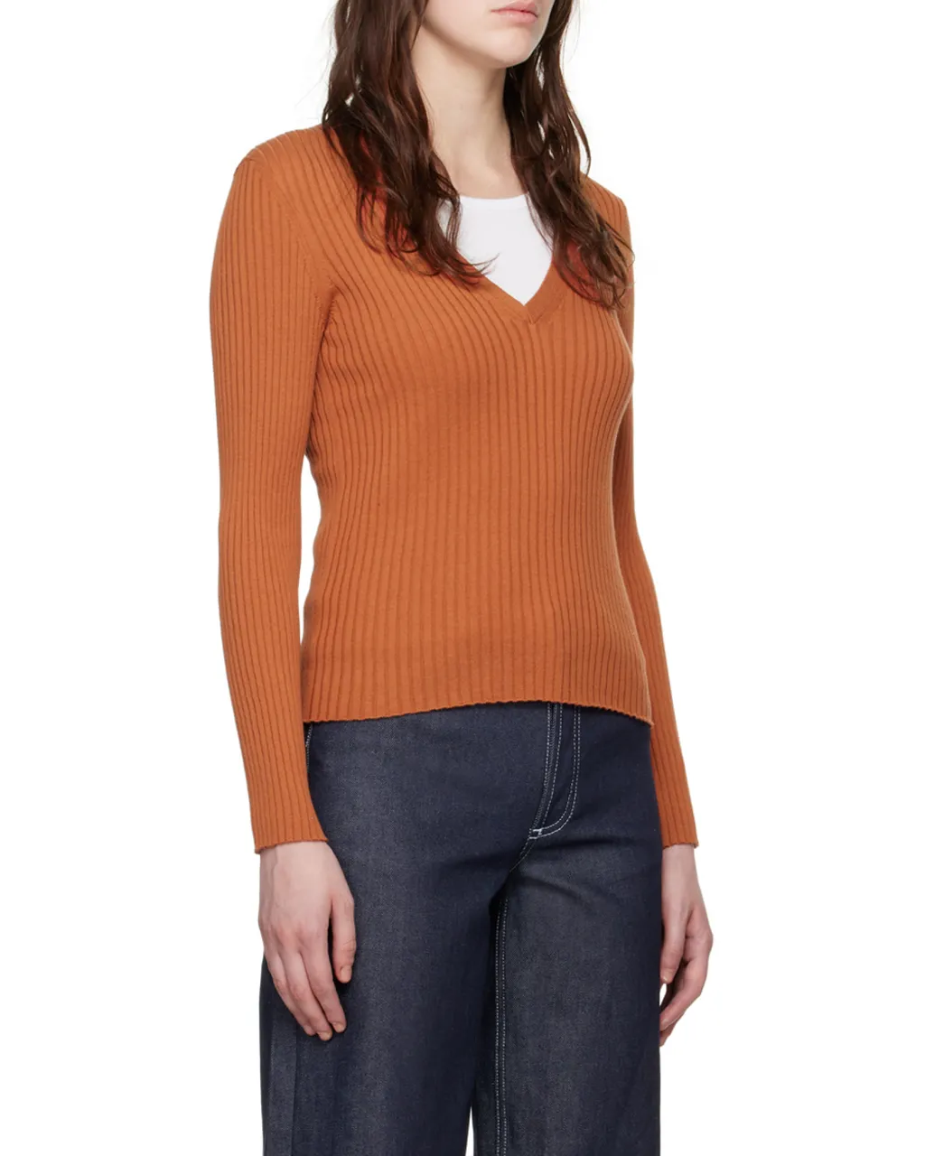 Camille Chunky-Ribbed Jumper