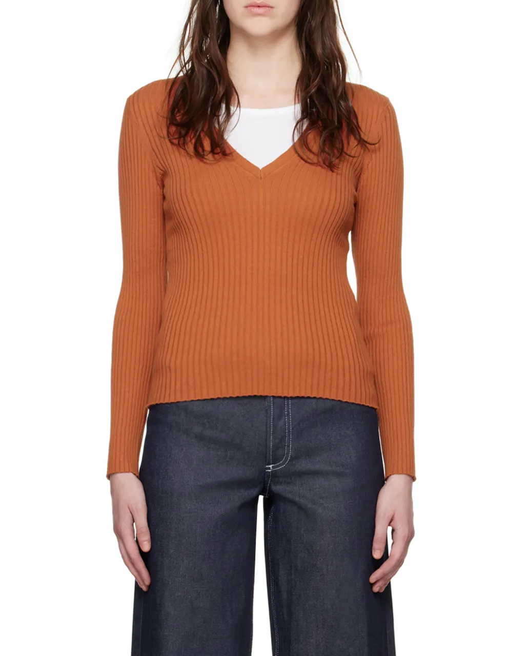 Camille Chunky-Ribbed Jumper