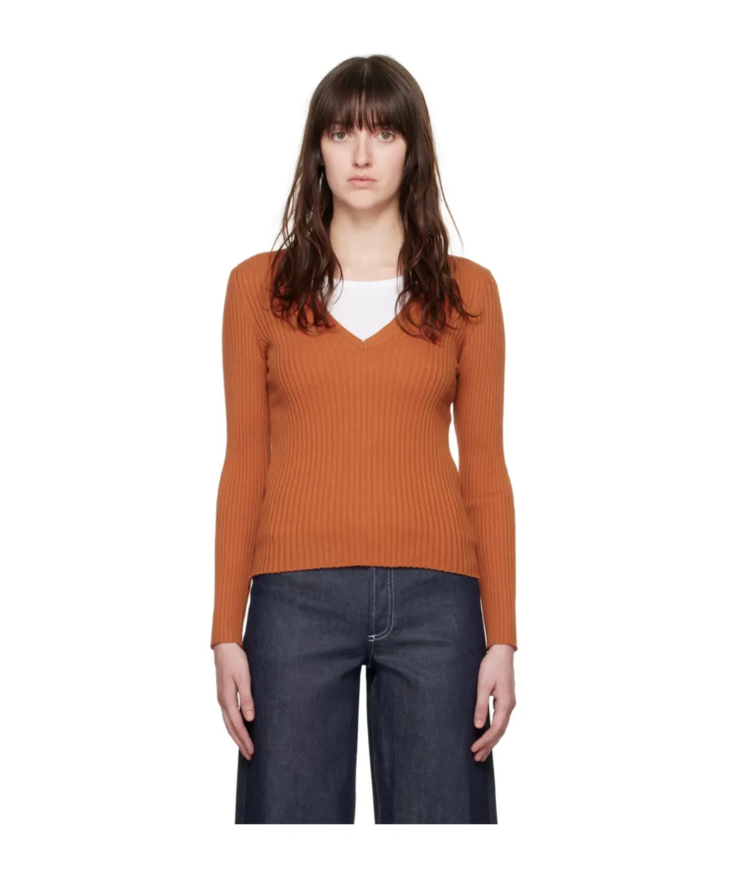 Camille Chunky-Ribbed Jumper