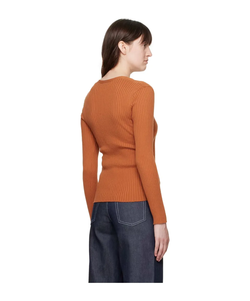 Camille Chunky-Ribbed Jumper