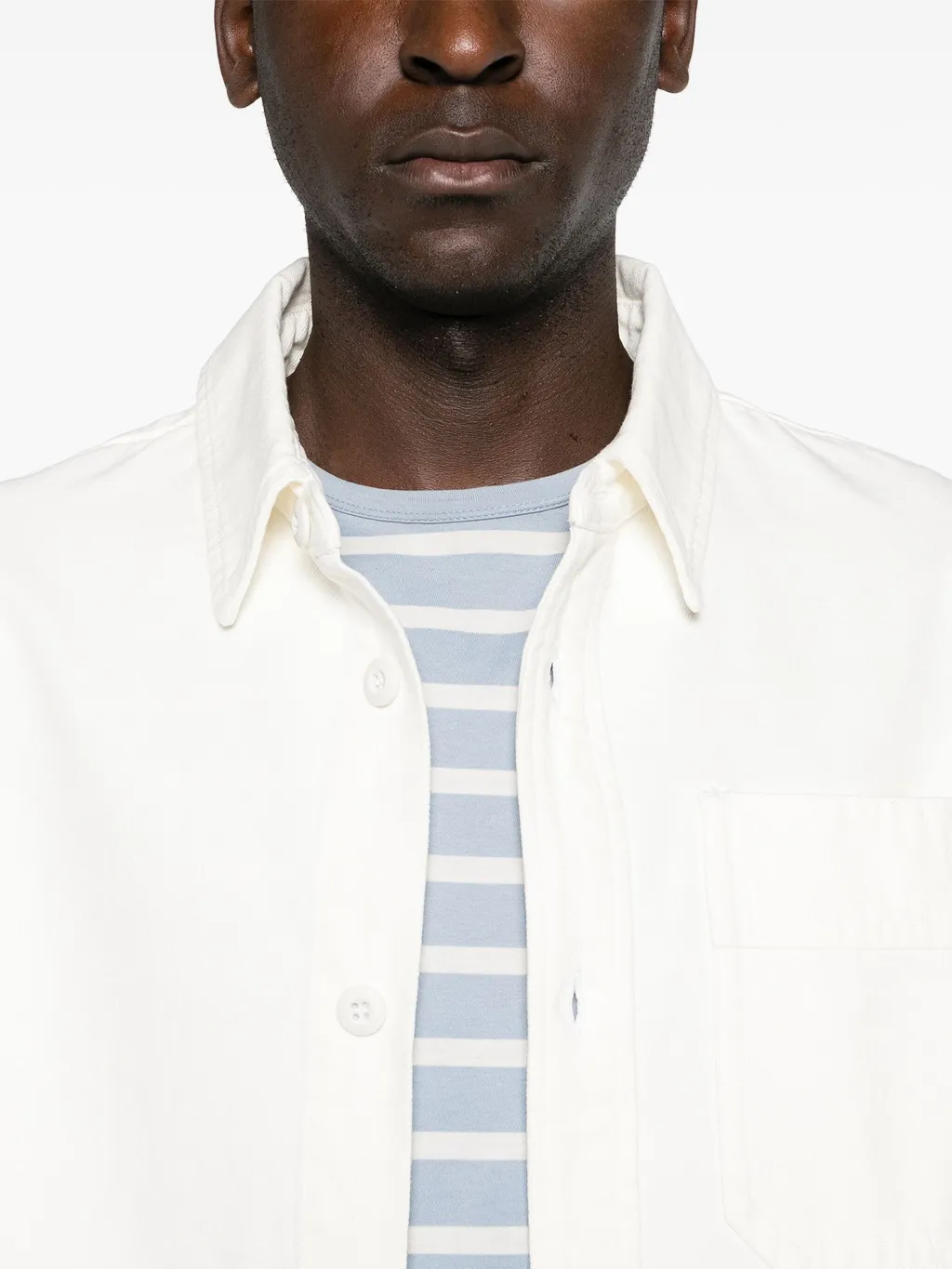 Basile Embroidered Cotton Overshirt