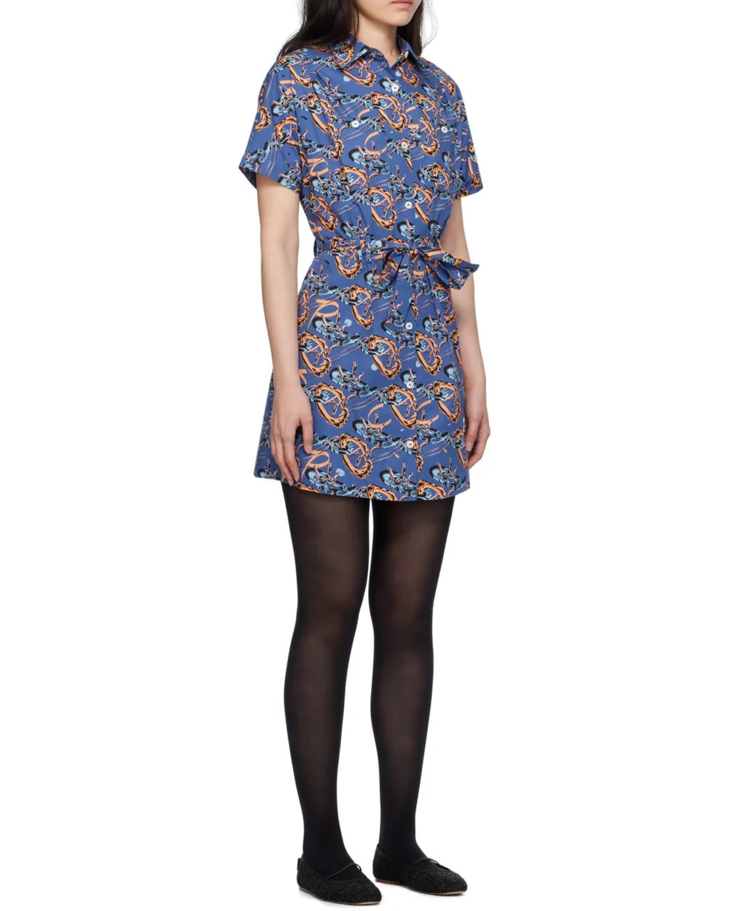 X Brain Dead Button Dress