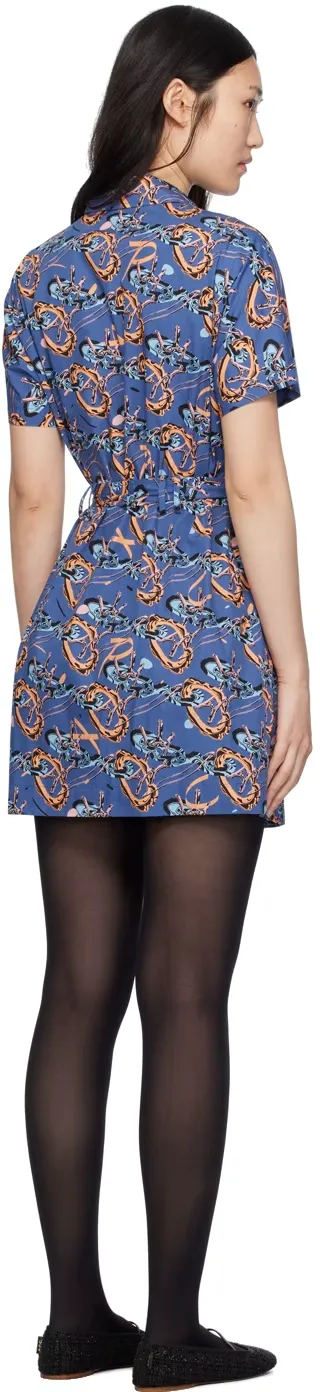 X Brain Dead Button Dress
