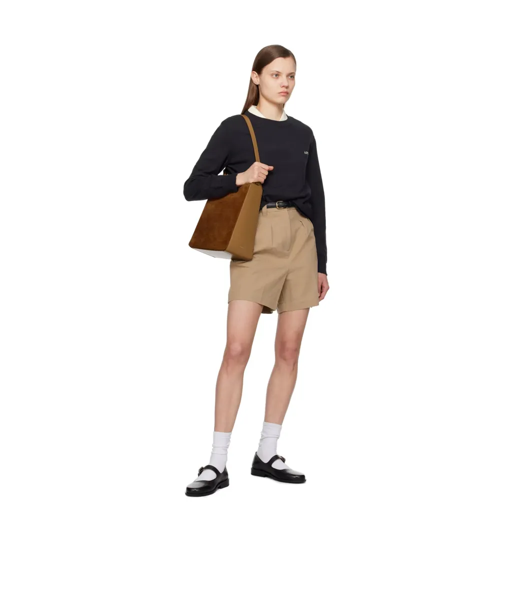 Adjustable Shoulder Strap Logo Shoulder Bag