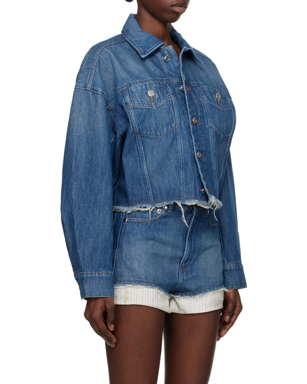 Sainters Cropped Denim Jacket