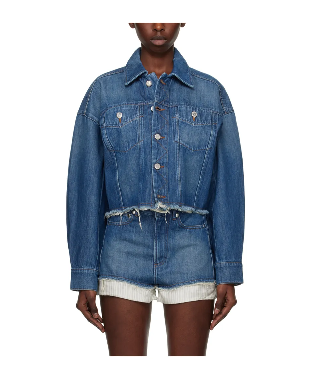 Sainters Cropped Denim Jacket