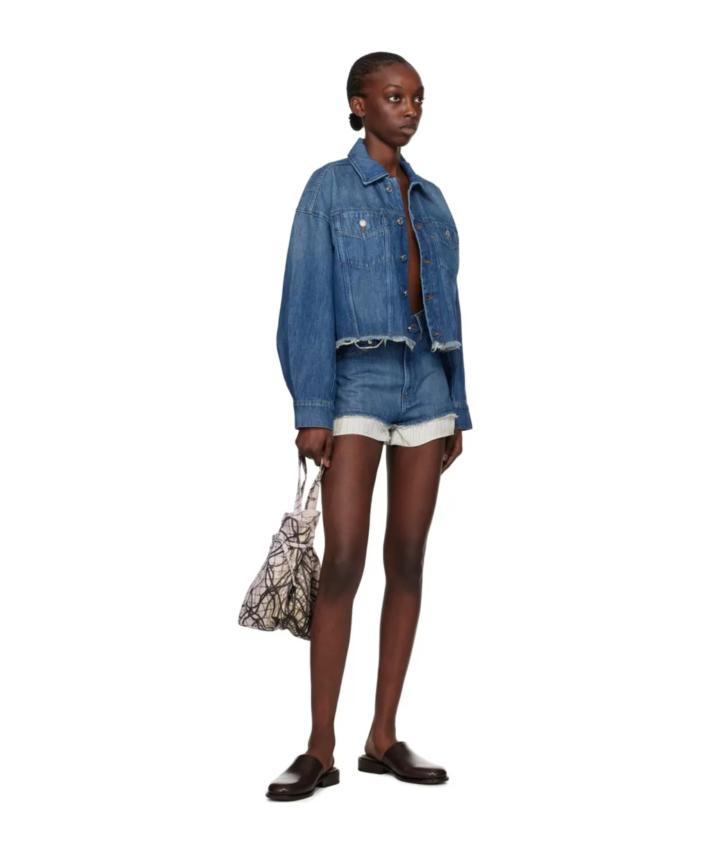 Sainters Cropped Denim Jacket