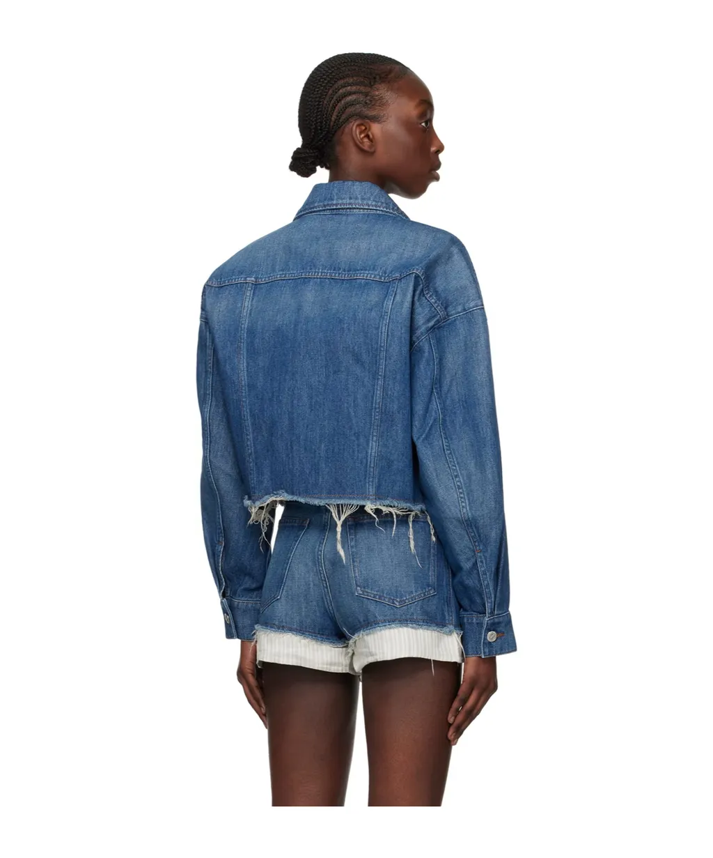 Sainters Cropped Denim Jacket