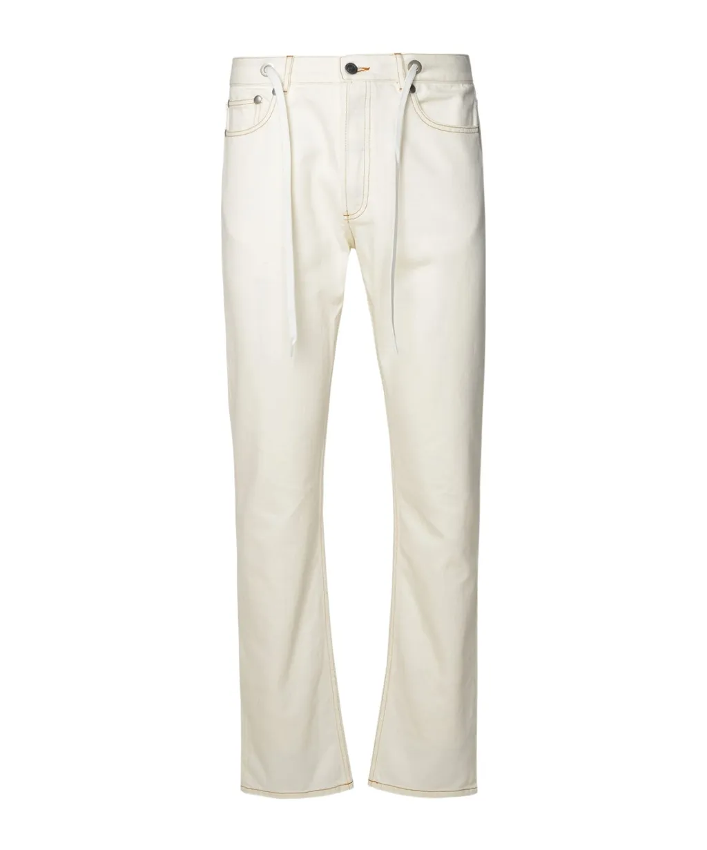 Sureau Mid-Rise Straight-Leg Jeans