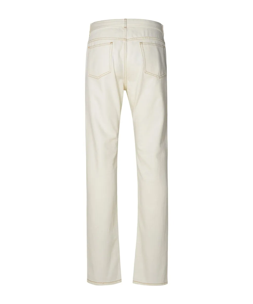 Sureau Mid-Rise Straight-Leg Jeans