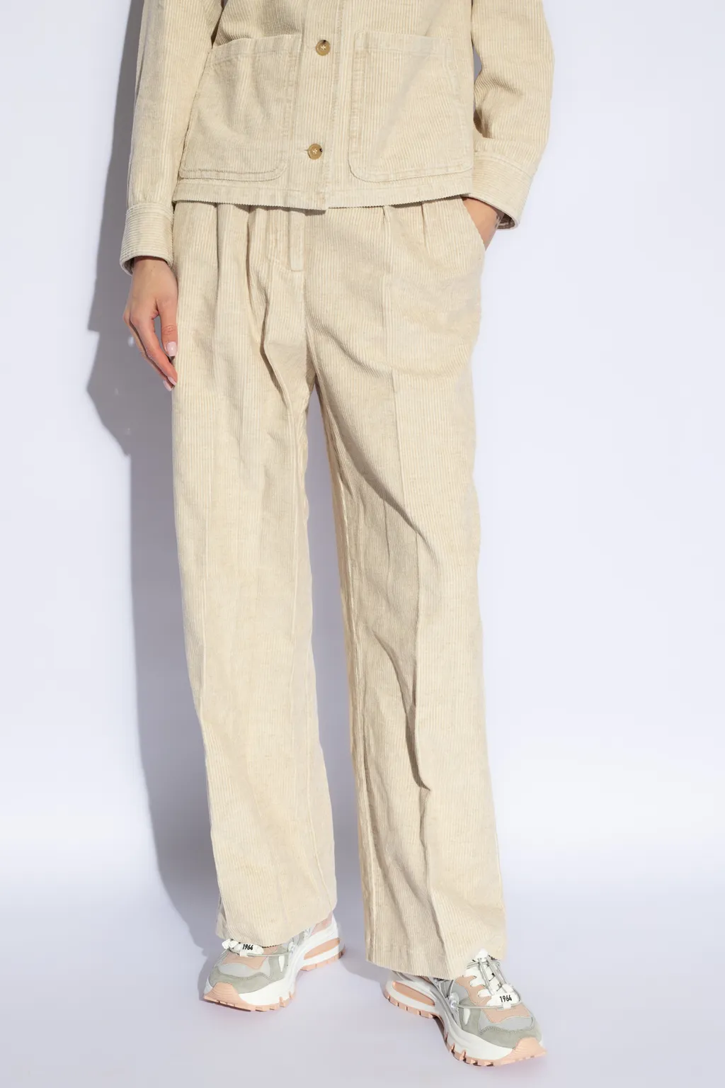 Tressle Straight Leg Corduroy Trousers
