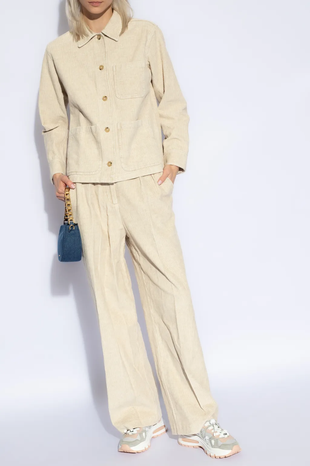 Tressle Straight Leg Corduroy Trousers