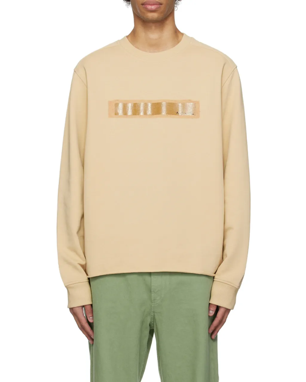 Logo Printed Crewneck Sweatshirt