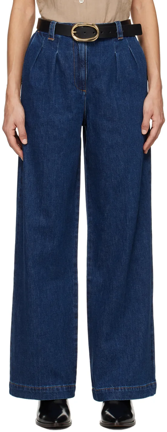 High-Rise Wide-Leg Jeans
